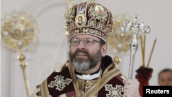 اسقف اعظم اسویاتوسلاو شوچوک، رئیس کلیسای کاتولیک یونانی اوکراین