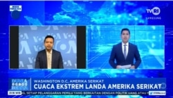 Laporan VOA untuk TVRI: Cuaca Ekstrem Landa Amerika Serikat