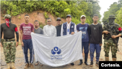 ELN liberó a pescadores secuestrados en el Magdalena Medio, según informó la Defensoría del Pueblo de Colombia. [Foto: Cortesía: Defensoría del Pueblo de Colombia]