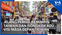 Jelang Pemilu, Pemimpin Taiwan dan Tiongkok Adu Visi Masa Depan Taiwan