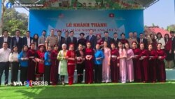 Đại sứ Mỹ khánh thành trường mầm non ở tỉnh Cao Bằng