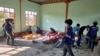缅甸实皆地区康帕镇卡南村的一所学校遭到空袭，导致平民死亡。（2024年1月7日）