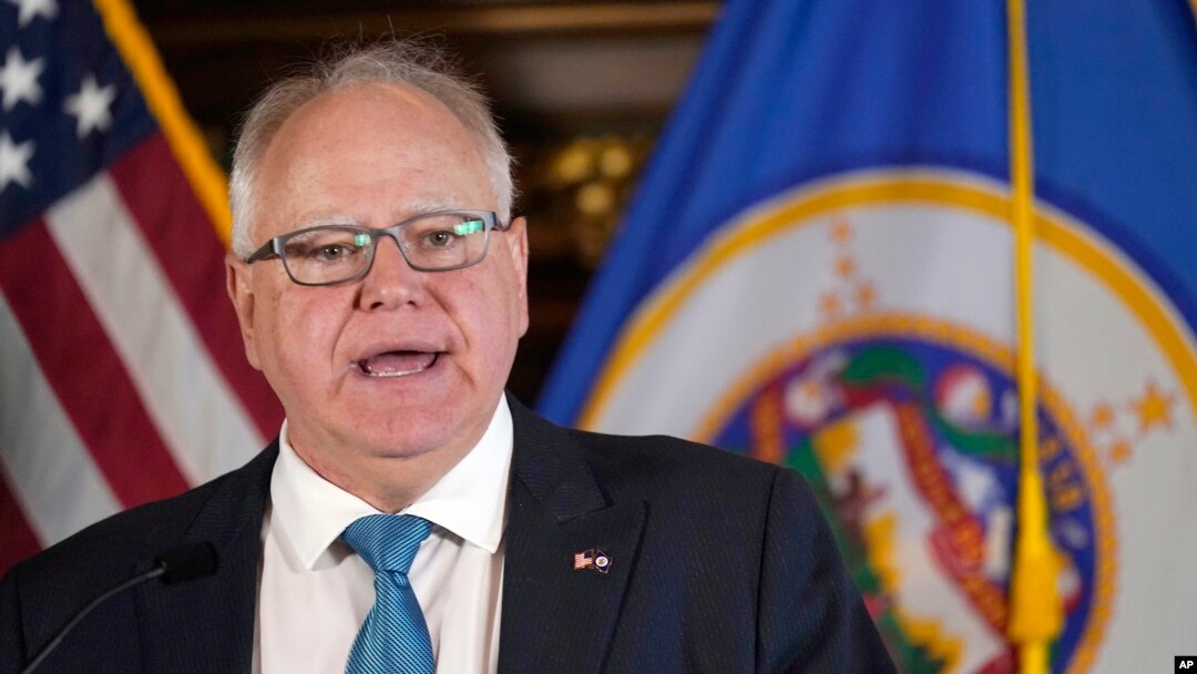 Thống đốc bang Minnesota Tim Walz. 