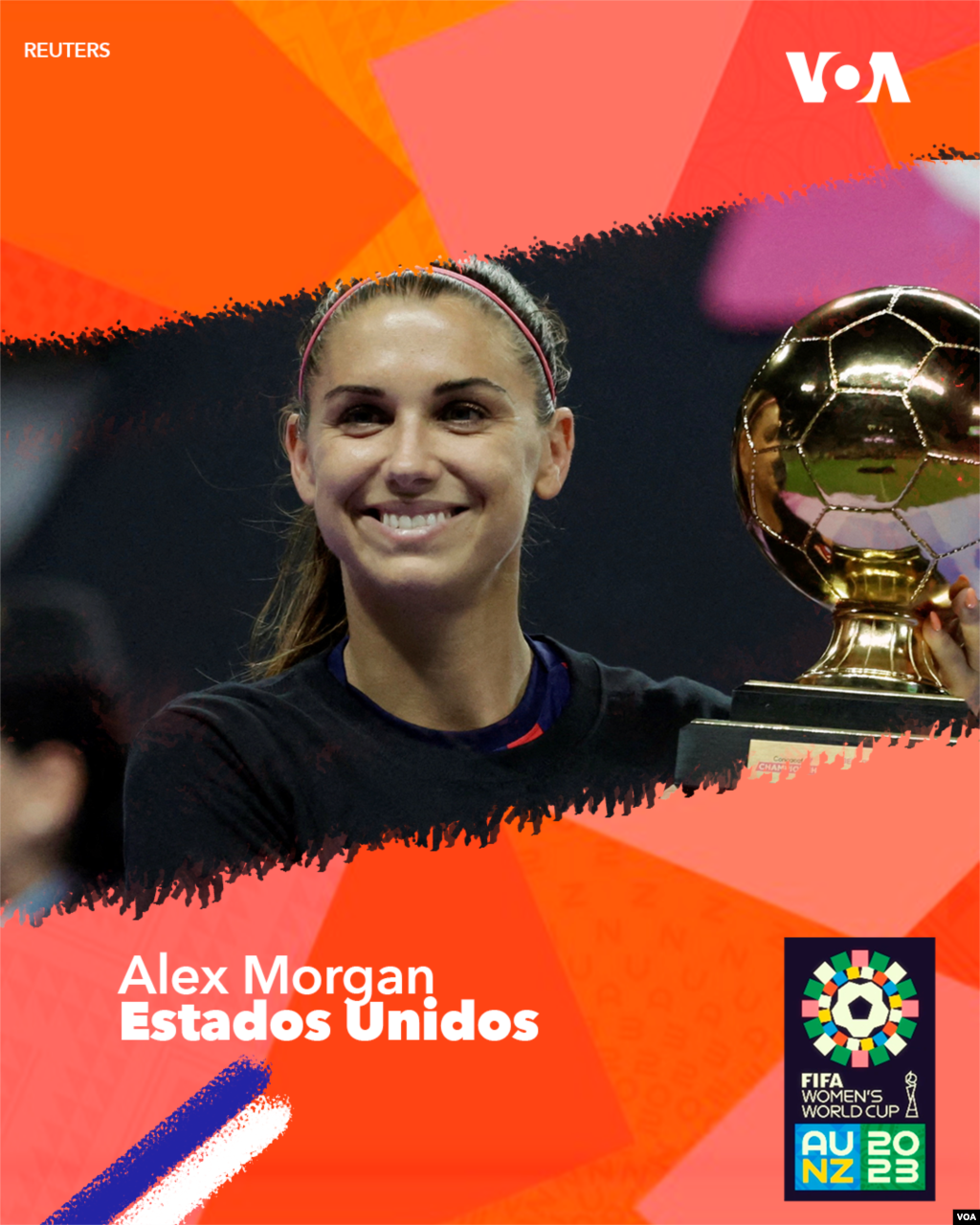 Quienes son las futbolistas de América Latina y EEUU más destacadas en la Copa Mundial Femenina 2023