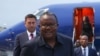 Presidente da Guiné-Bissau, Umaro Sissoco Embaló, chega ao aeroporto de Pulkovo, para a cimeira Rússia-África em São Petersburgo. 26 julho 2023