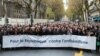  ده‌ها هزار معترض به خاطرافزایش یهود‌ستیزی در پاریس مظاهره کردند