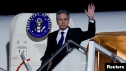 ورود آنتونی بلینکن وزیر امور خارجه آمریکا به ابوظبی - دوشنبه ۸ ژانویه ۲۰۲۴ 