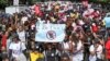 Manifestation contre les meurtres de femmes au Kenya