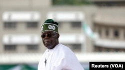 FILE: Nigerian President Bola Ahmed Tinubu, taken June 21, 2023. 