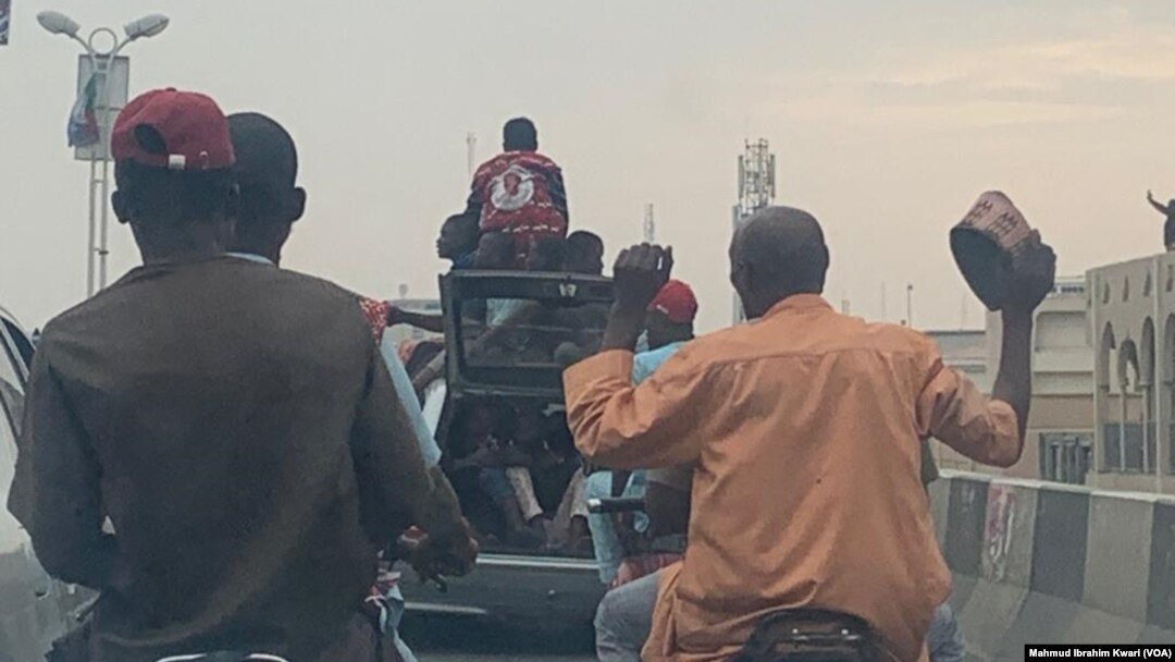 Masu murnar lashe zabe a birnin Kano