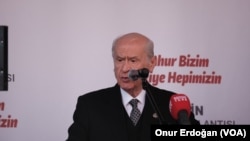 MHP Lideri Devlet Bahçeli Mersin'de konuştu