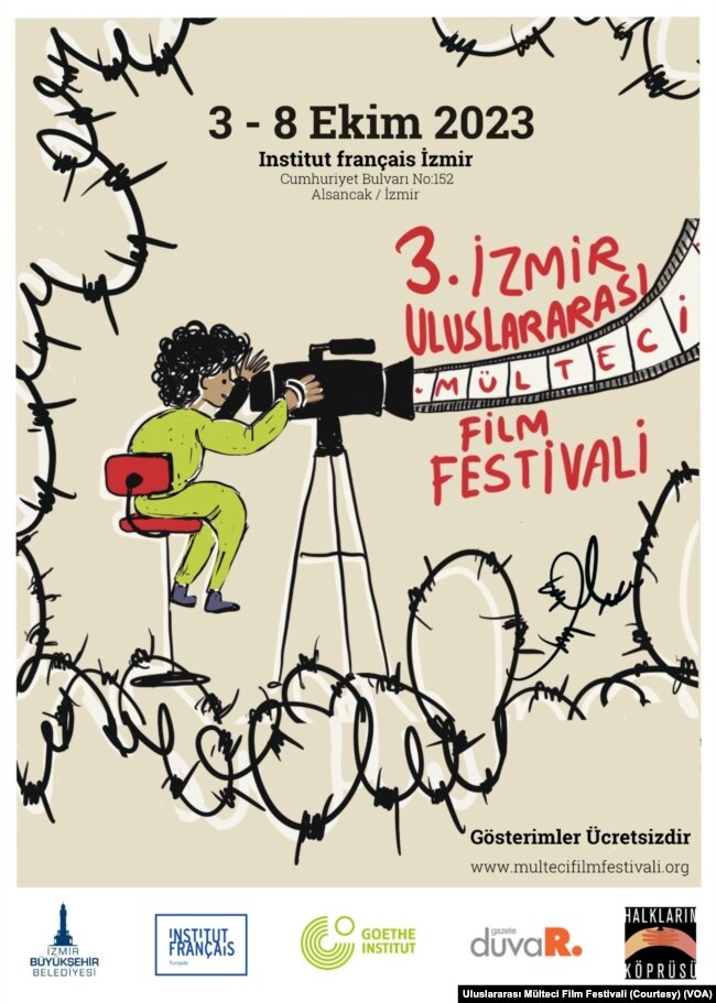 İzmir’de Halkların Köprüsü Derneği tarafından düzenlenen Uluslararası Mülteci Film Festivali üçüncü kez perde açtı.