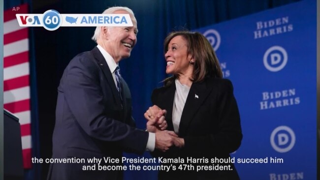 VOA60 America - The Democratic National Convention opens Monday