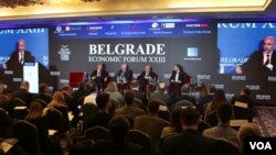 Panel "Rat se nastavlja: Uticaj na region" na Beogradskom ekonomskom forumu u Hotelu Metropol (foto: Fonet)