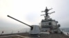 中国召开“两会”期间美舰“菲恩”号通过台湾海峡
