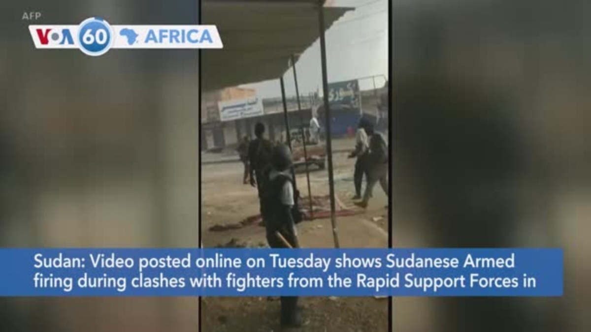 VOA60 Africa- Video Posted Online On Tuesday Shows Sudanese Armed ...