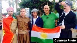 Yehuda Ben Yosef û çend Îsraîlîyên din bi ala Kurdistanê