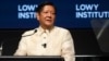 菲律宾总统费迪南德·小马科斯（Ferdinand Marcos Jr.）在澳大利亚墨尔本的东盟--澳大利亚特别峰会上发表讲话。（2024年3月4日）