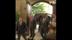 英国国防与外交大臣在贝鲁特会晤黎巴嫩看守总理和议长
