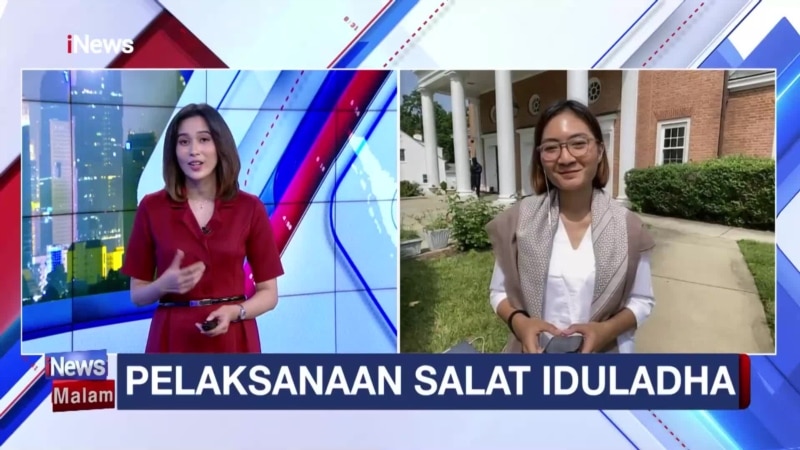 Laporan VOA untuk iNews: Melihat Perayaan IdulAdha di Amerika Serikat