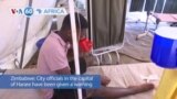 VOA60 Africa- Harare, Zimbabwe deals with widespread cholera outbreak