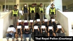 တရားမဝင်မြန်မာအလုပ်သမားတွေထိုင်းမှာ ဖမ်းဆီးခံရ