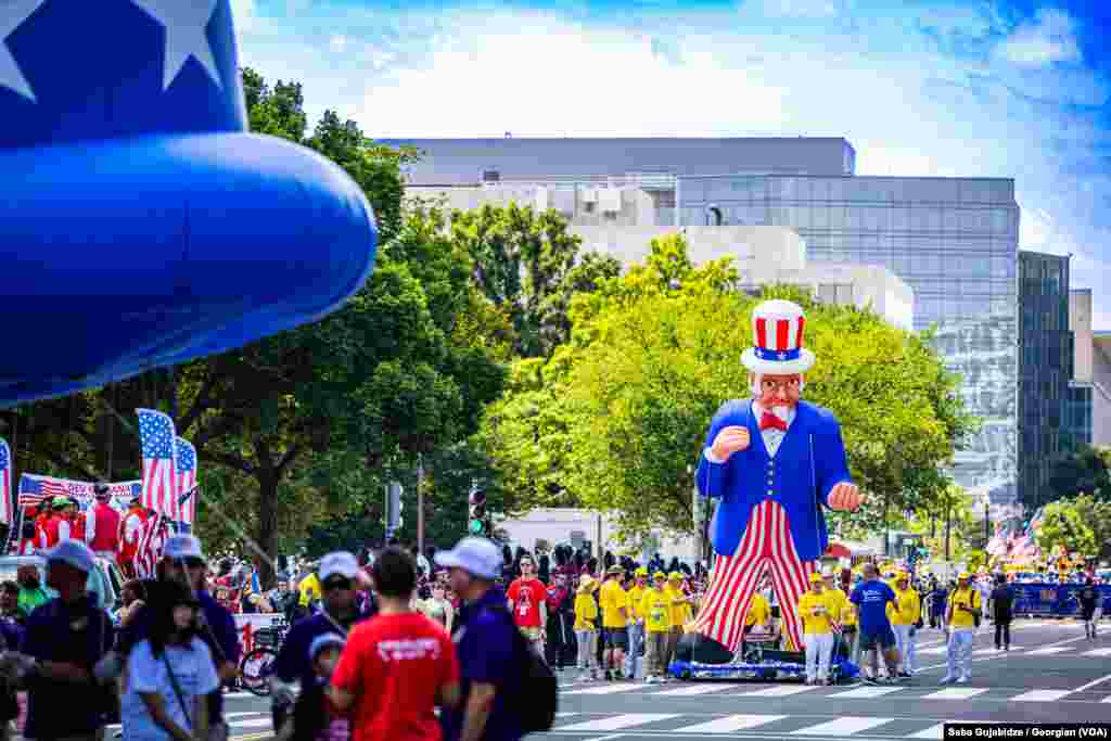 USA Independence Day Parade in Washington, D.C