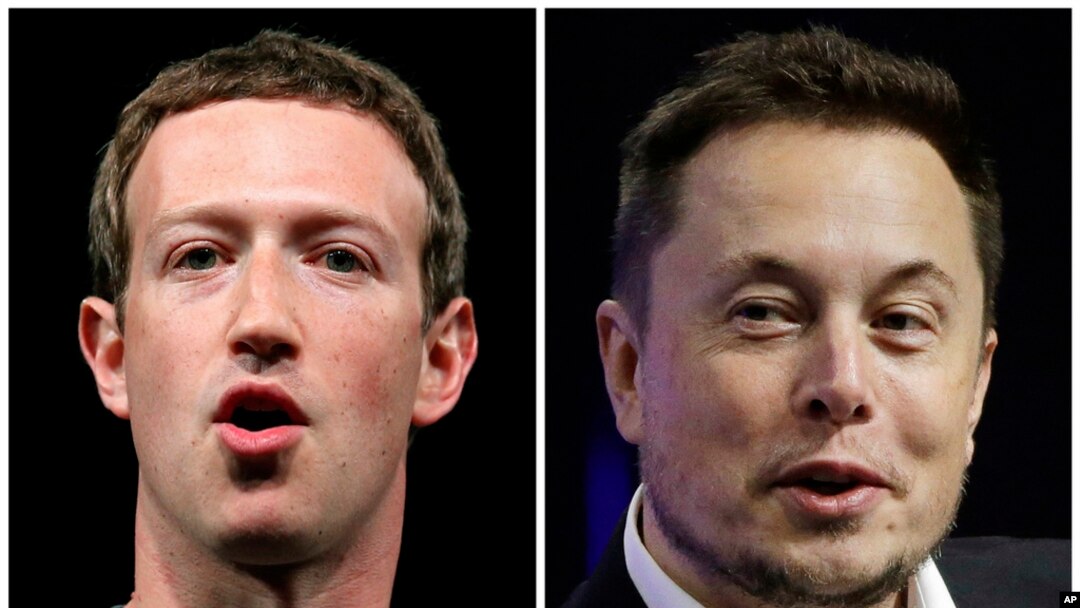 Meta Platforms CEO'su Mark Zuckerberg ve Twitter CEO'su Elon Musk