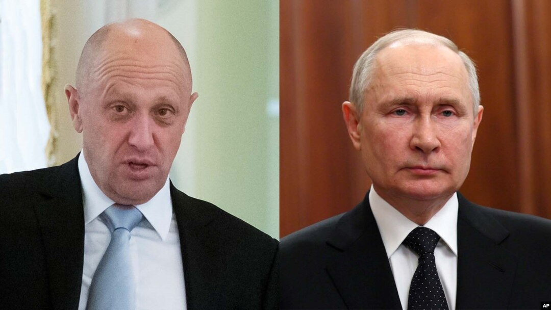 Rus paralı asker grubu Wagner'in kurucusu Yevgeni Prigojin ve Rusya Cumhurbaşkanı Vladimir Putin