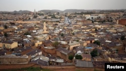 FILE - A general view shows the skyline of Eritrea's capital of Asmara, July 21, 2018. U.N. experts say the state of human rights in Eritrea continues to be dire with no signs of improvement. Eritrea says the accusations are baseless.