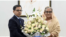 প্রধানমন্ত্রী শেখ হাসিনার সঙ্গে বাংলাদেশে নিযুক্ত ভারতের হাইকমিশনার প্রণয় ভার্মা। ৮ জানুয়ারি, ২০৪।