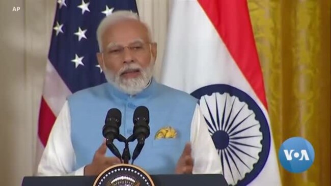 Biden, Modi Push Back Criticism on Human Rights, Democracy
