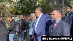 Dodik izlazi iz Suda BiH