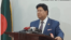 বাংলাদেশের পররাষ্ট্রমন্ত্রী ড. এ কে আব্দুল মোমেন। ১৫ অক্টোবর, ২০২৩।