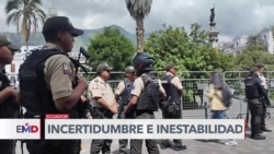 Gobierno de Ecuador declara "objetivos militares" a responsables de actos violentos