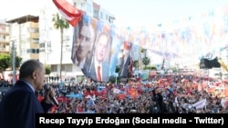  Cumhurbaşkanı ve AK Parti Genel Başkanı Recep Tayyip Erdoğan yaklaşık 10 ay sonra yeniden Mersin'deydi
