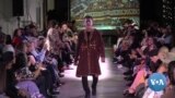 Tapeçarias iranianas e afegãs misturam-se com a moda contemporânea