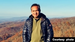 Exiled Cambodian American journalist Sarada Taing worries that his family members who still live in Cambodia will be targeted over his work. (Courtesy of Sarada Taing)