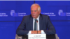 Visoki predstavnik EU za spoljnu politiku i bezbednost Žozep Borelj na današnjoj konferenciji za medije (foto: screenshot)