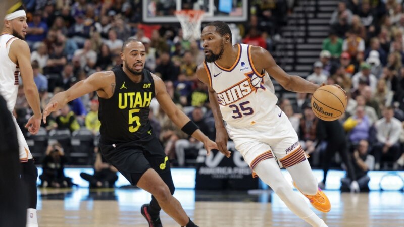 NBA: Durant et les Suns au bout du suspense contre le Jazz