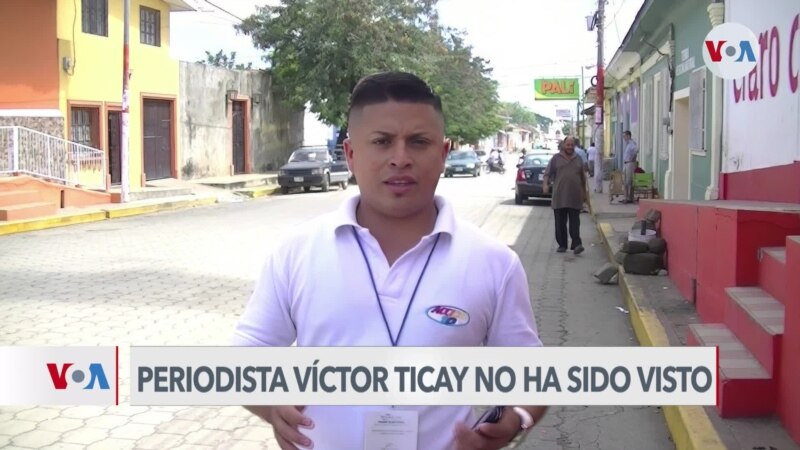 They demand "proof of life" of Nicaraguan journalist Víctor Ticay