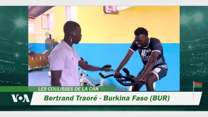 CAN 2023: Le capitaine des Étalons Bertrand Traoré en séance d'entrainement - Burkina Faso (BUR)