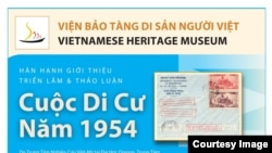 Poster giới thiệu chương trình triển lãm.