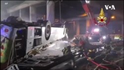 意大利旅遊巴士威尼斯近郊墮橋21人死亡