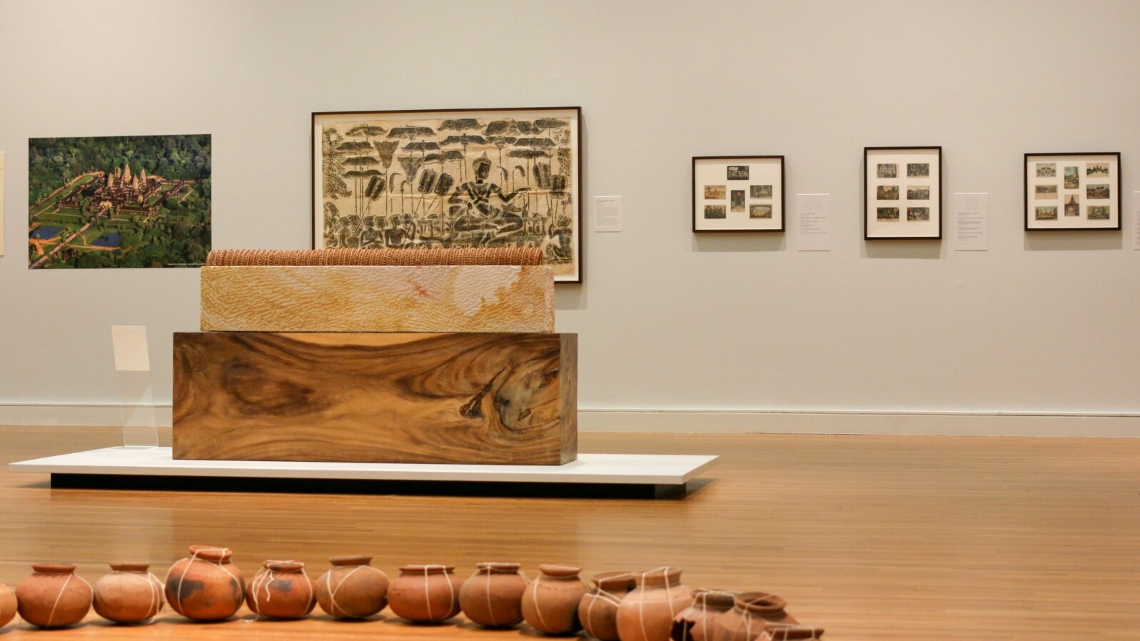 University of Michigan Museum of Art Director Christina Olsen said the audience will have a chance to learn about the "distinct cultural and political [significance] of Cambodia" through the exhibit on display until July 28, 2024. (Photo courtesy of UMMA)