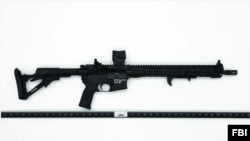 This FBI photo, released on Aug. 28, 2024, shows Thomas Crooks' rifle as it was recovered from the site where he attempted to assassinate former U.S. President Donald Trump on July 13, 2024, in Butler, Pennsylvania. 