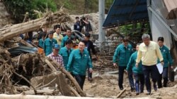 南韓暴雨引發洪水導致死亡與失踪人數增加