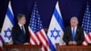 Blinken, bugün Tel Aviv'de askeri karargahta Netanyahu ile ortak basın toplantısında İsrail'i misillemede itidalli olmaya çağırdı.