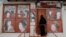 FILE - A woman wearing a niqab enters a beauty salon where the ads of women have been defaced by a shopkeeper in Kabul, Oct. 6, 2021. 