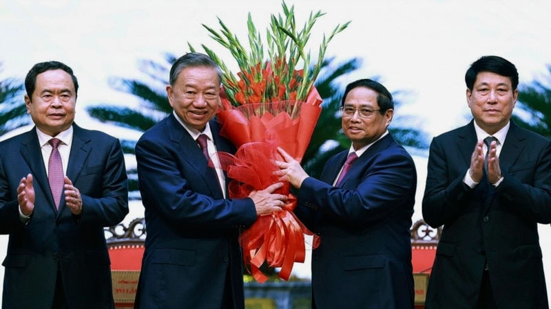 Vietnam's president confirmed as new Communist Party chief